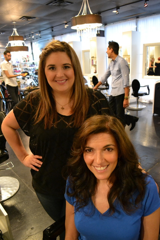 Kelsey finished look blow dry houston