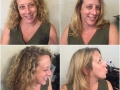 Before and after brazillian blowout