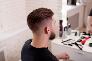 undercut fade for young men